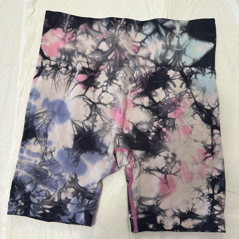 SHEIN Women's Athletic Shorts - Black, Pink, Blue